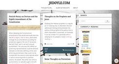 Desktop Screenshot of jkdoyle.com